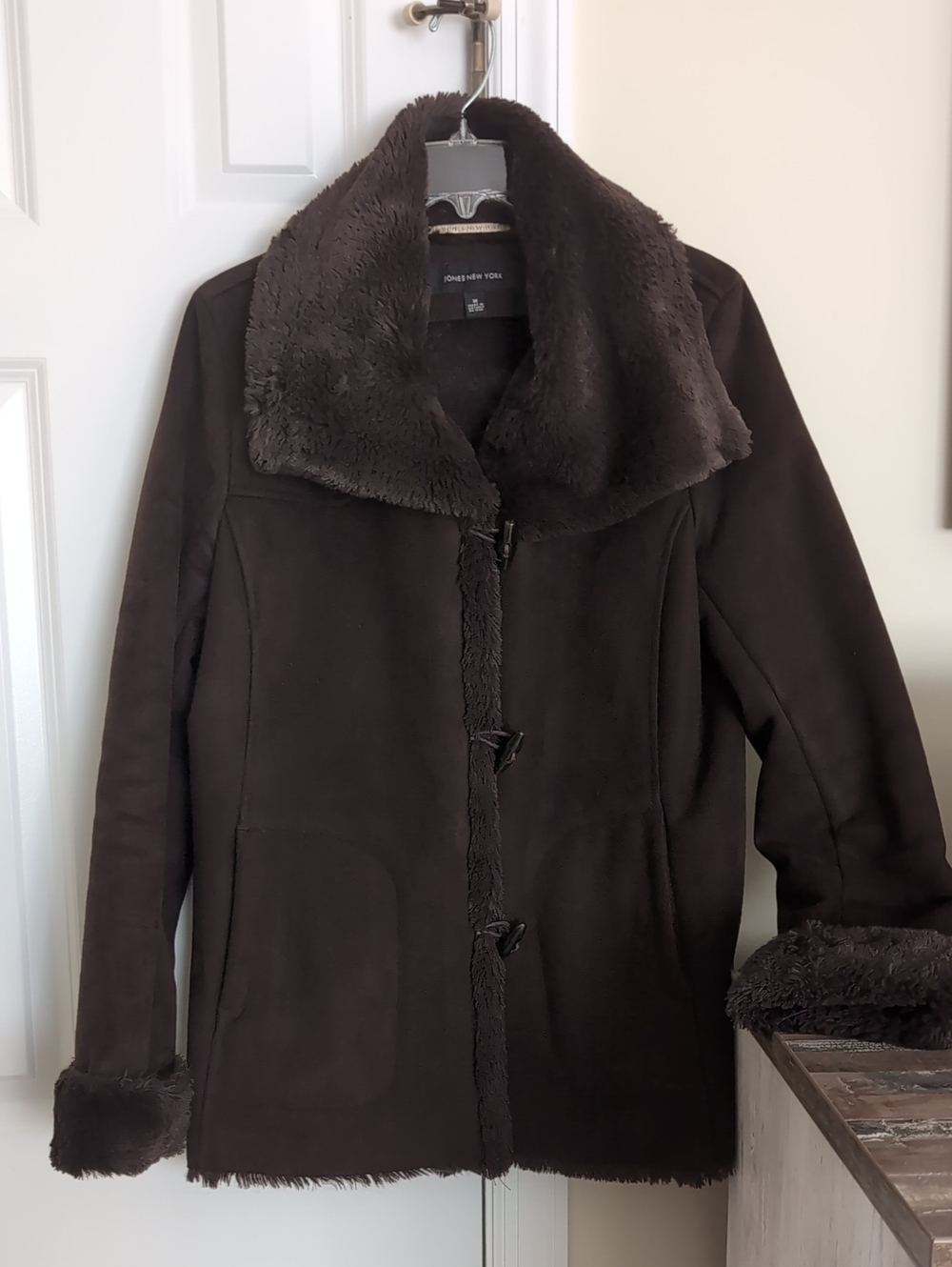 Chocolate Brown Toggle Jacket
